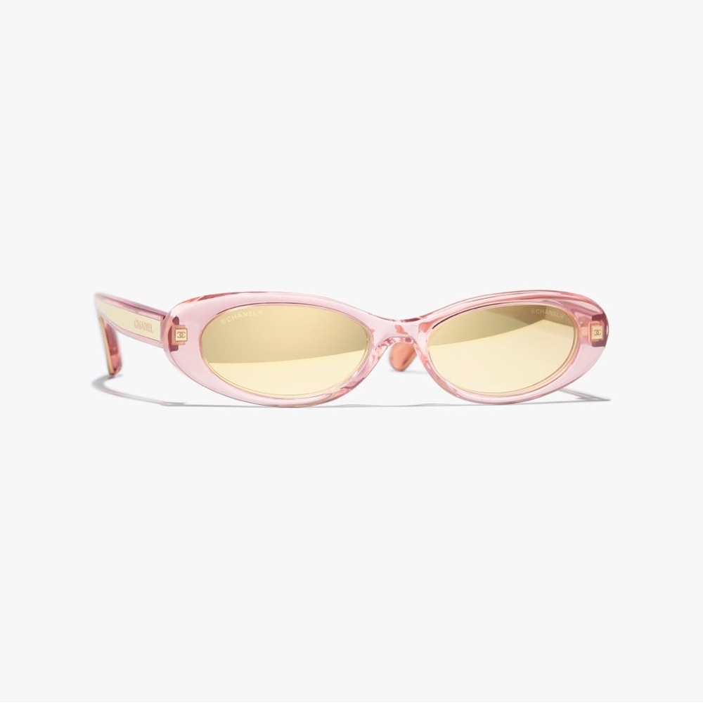 🔥Chanel Pink Sunglasses A25 🔥 - Picture 2 of 7